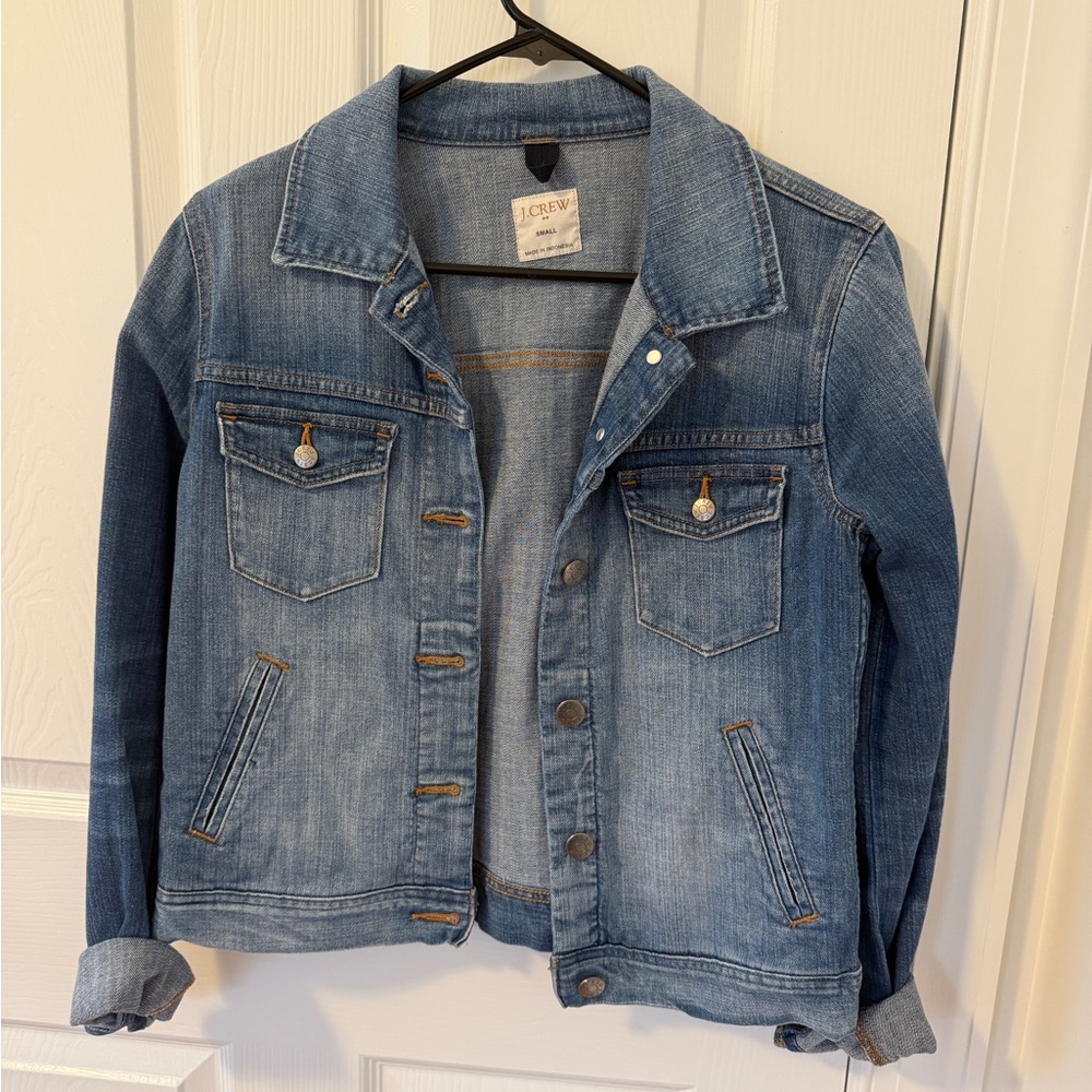 J. Crew Classic Blue Jean Jacket